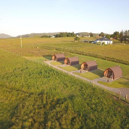 Skeabost View Pods Skye Villa Portree Exteriör bild