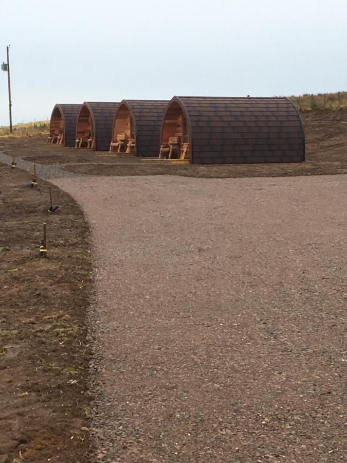 Skeabost View Pods Skye Villa Portree Exteriör bild