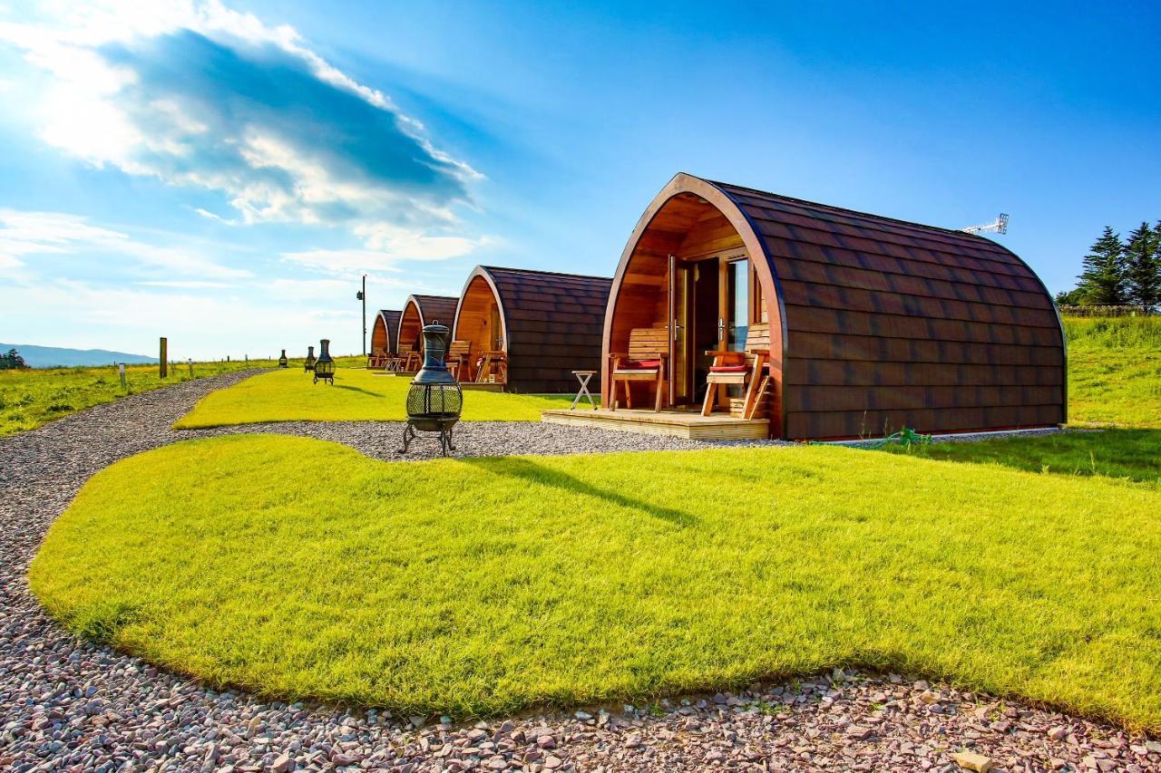 Skeabost View Pods Skye Villa Portree Exteriör bild