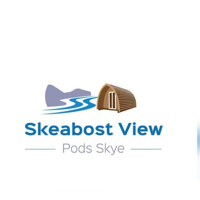 Skeabost View Pods Skye Villa Portree Exteriör bild