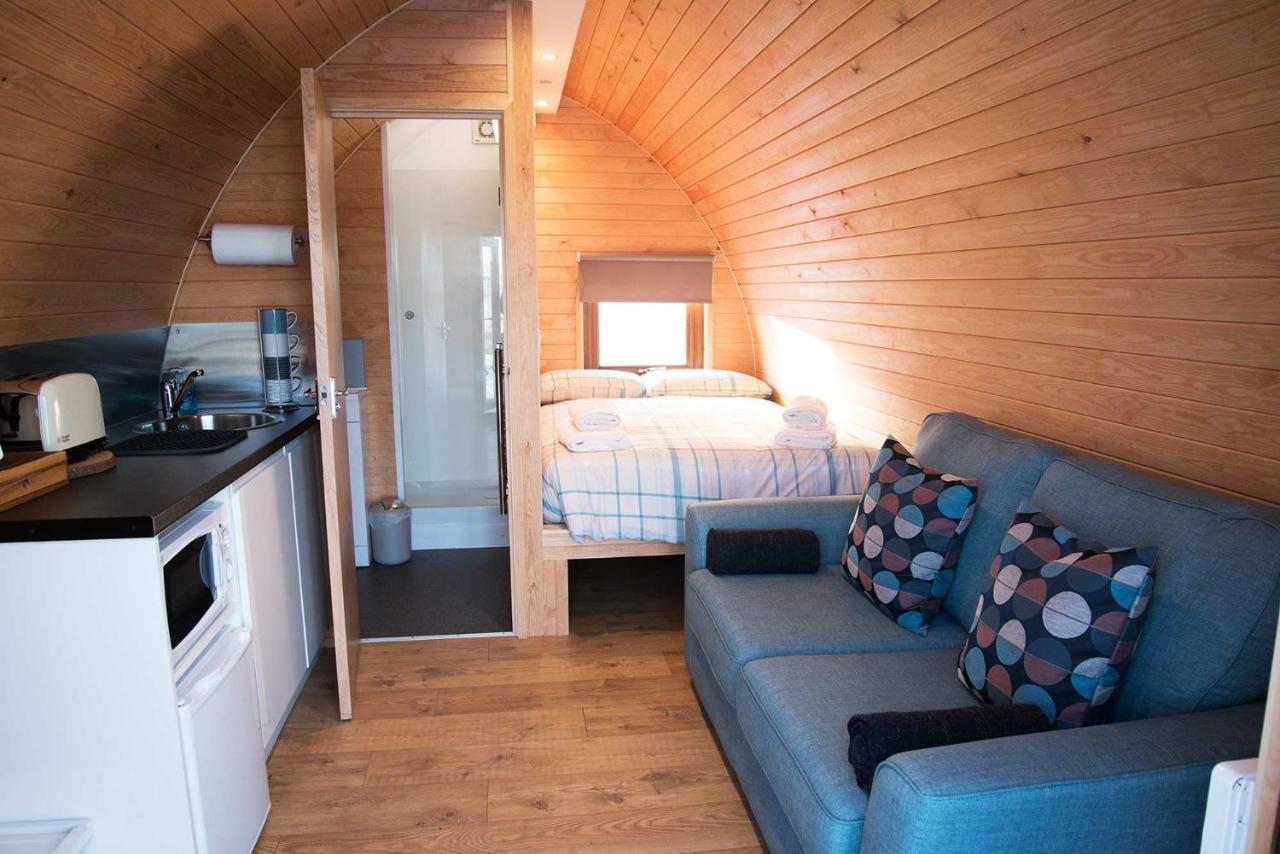 Skeabost View Pods Skye Villa Portree Exteriör bild