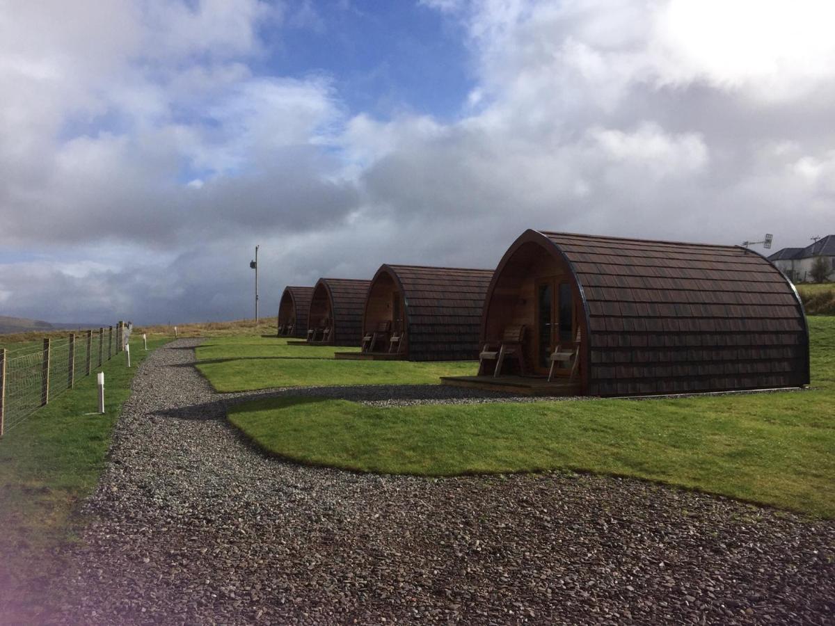 Skeabost View Pods Skye Villa Portree Exteriör bild