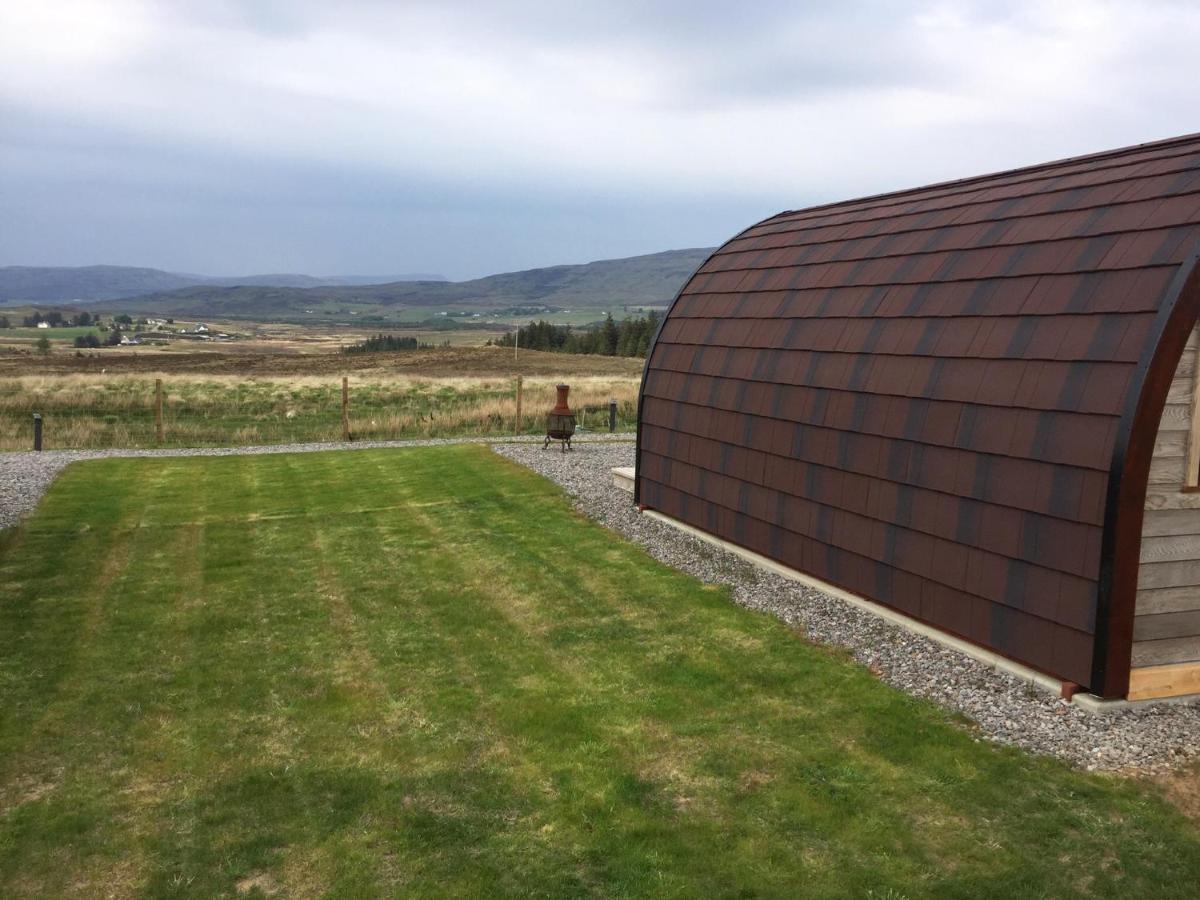 Skeabost View Pods Skye Villa Portree Exteriör bild