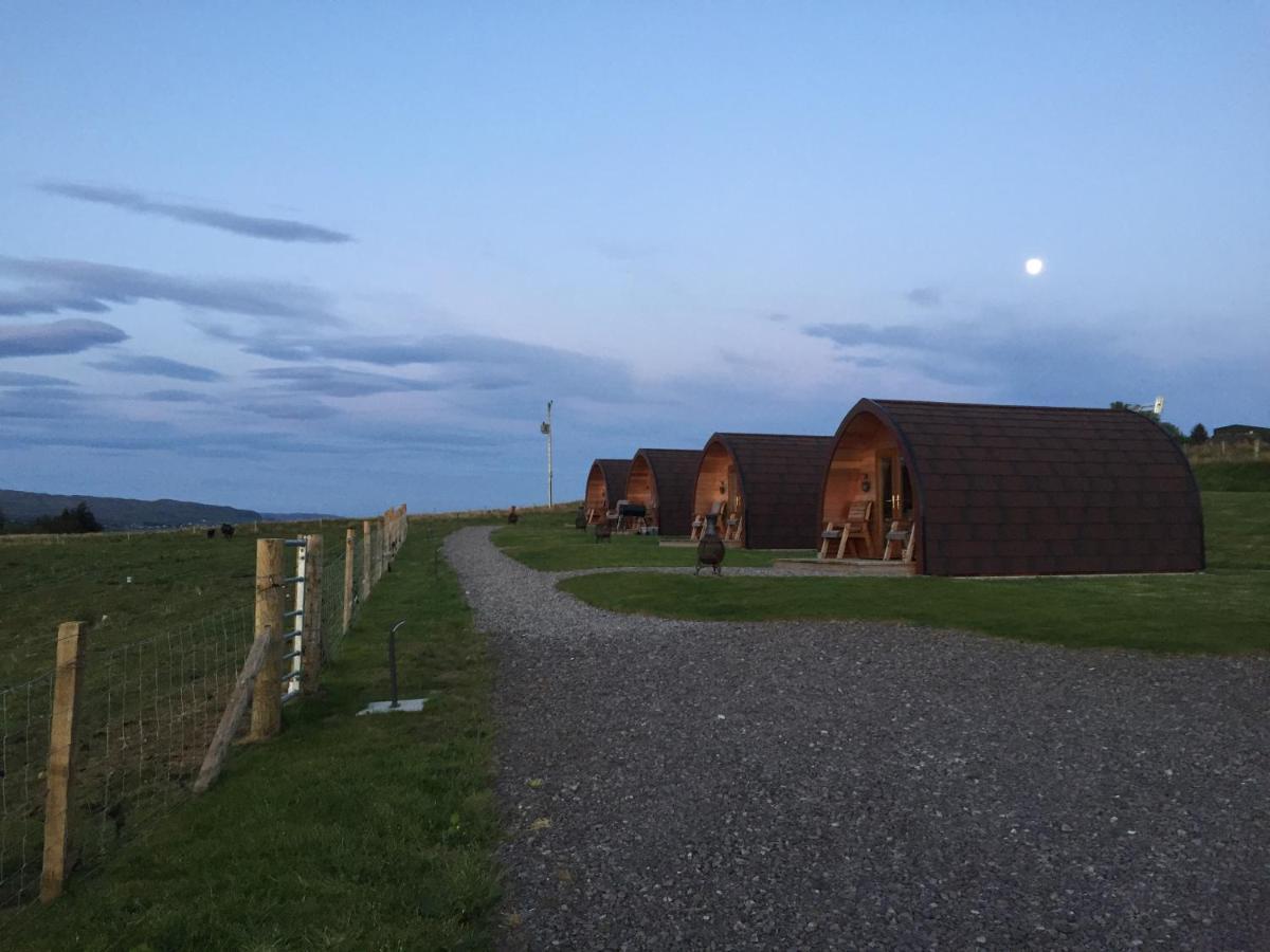 Skeabost View Pods Skye Villa Portree Exteriör bild