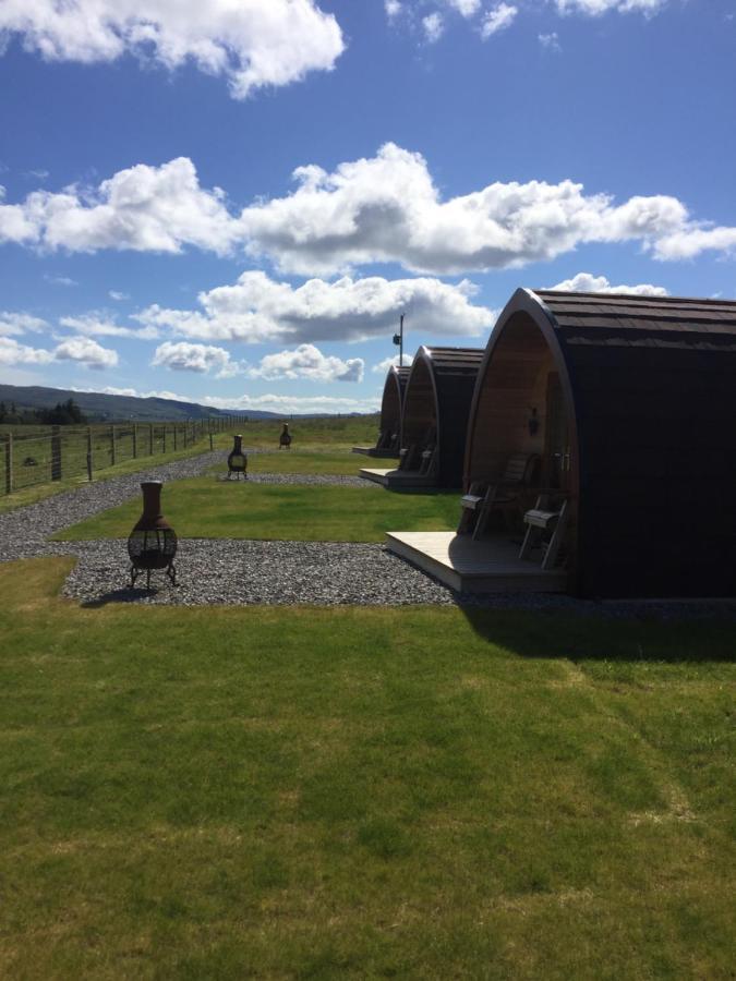 Skeabost View Pods Skye Villa Portree Exteriör bild